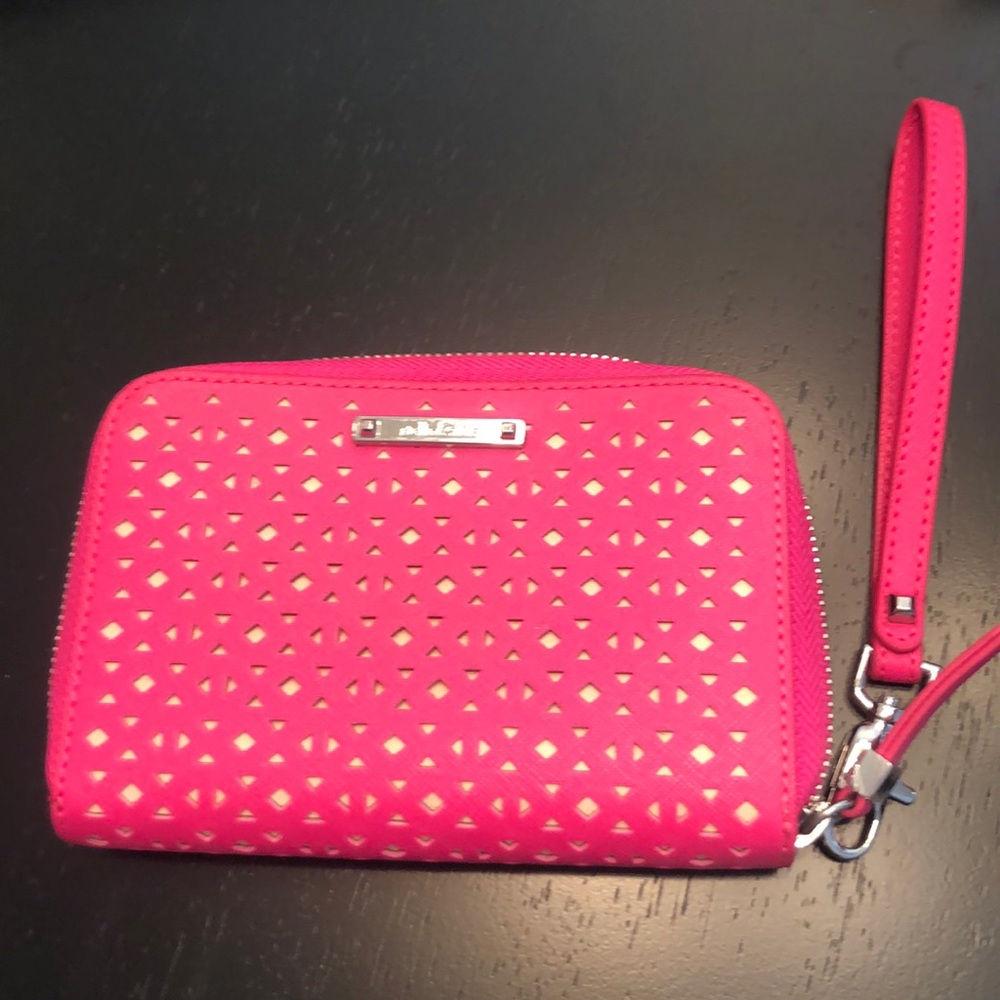 Stella & Dot Glow Pink Wristlet